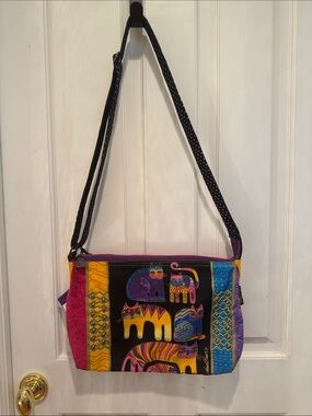 Laurel Burch NET cat signed bag